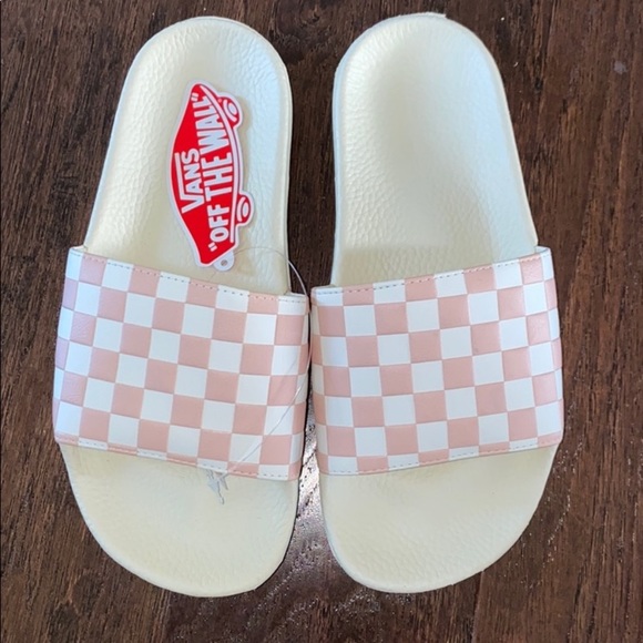 Vans Shoes - Vans slid-on checkerboard women’s size 6 NWT